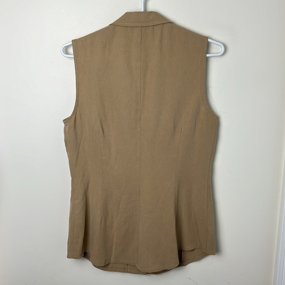 Tristan Waistcoat Vest & Hi rise wide leg Pants Two Set Size Medium - Picture 13 of 13